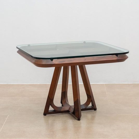 Mesa Estambul Vidrio (Base diamante)